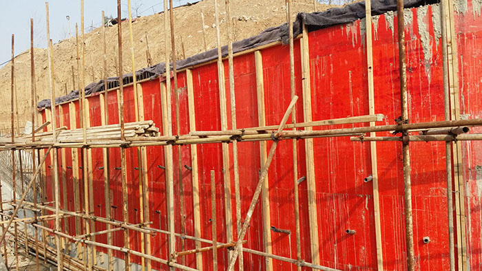 马楼水库四标施工现场