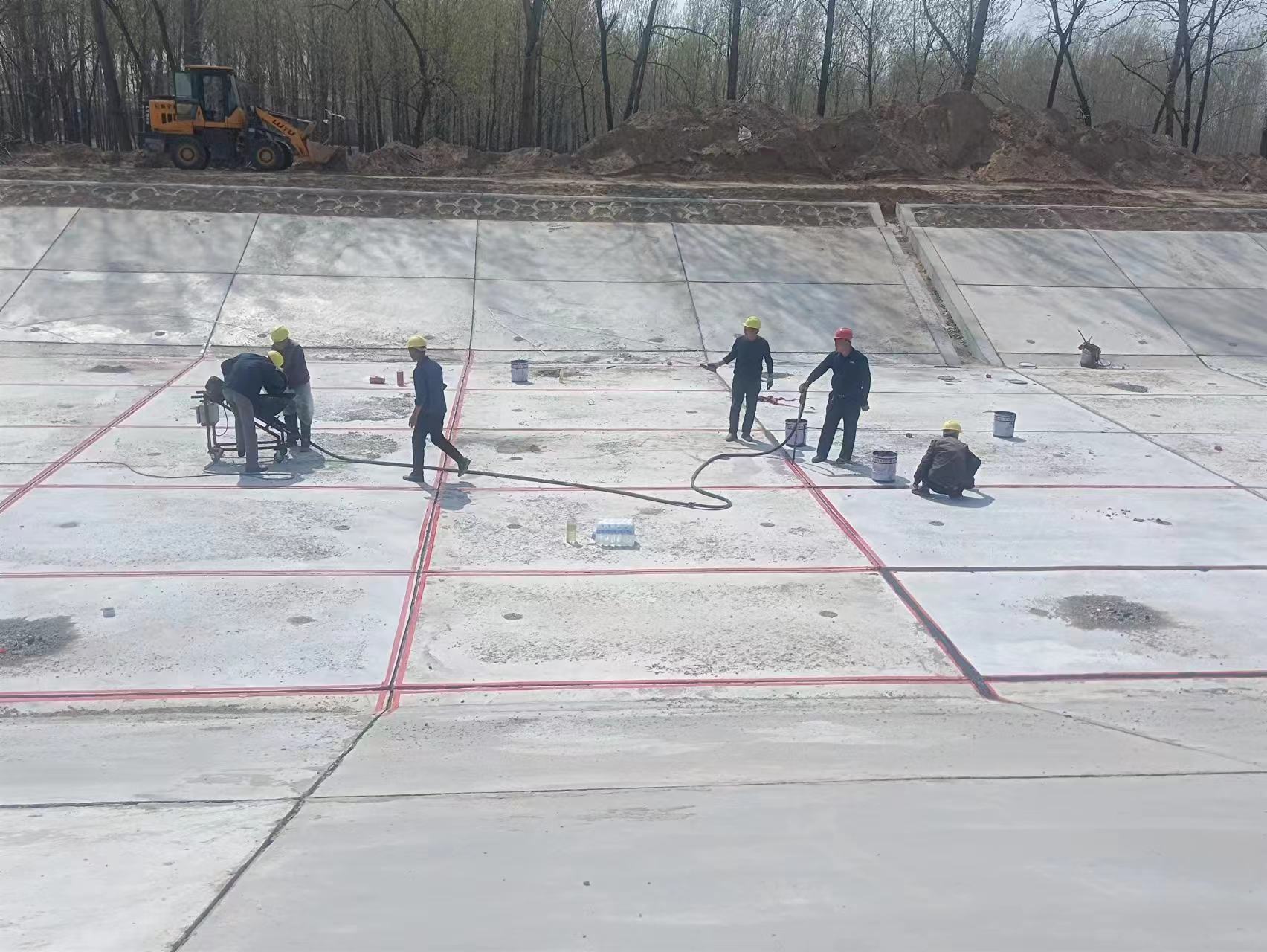 河南省三义寨2023年四标施工现场